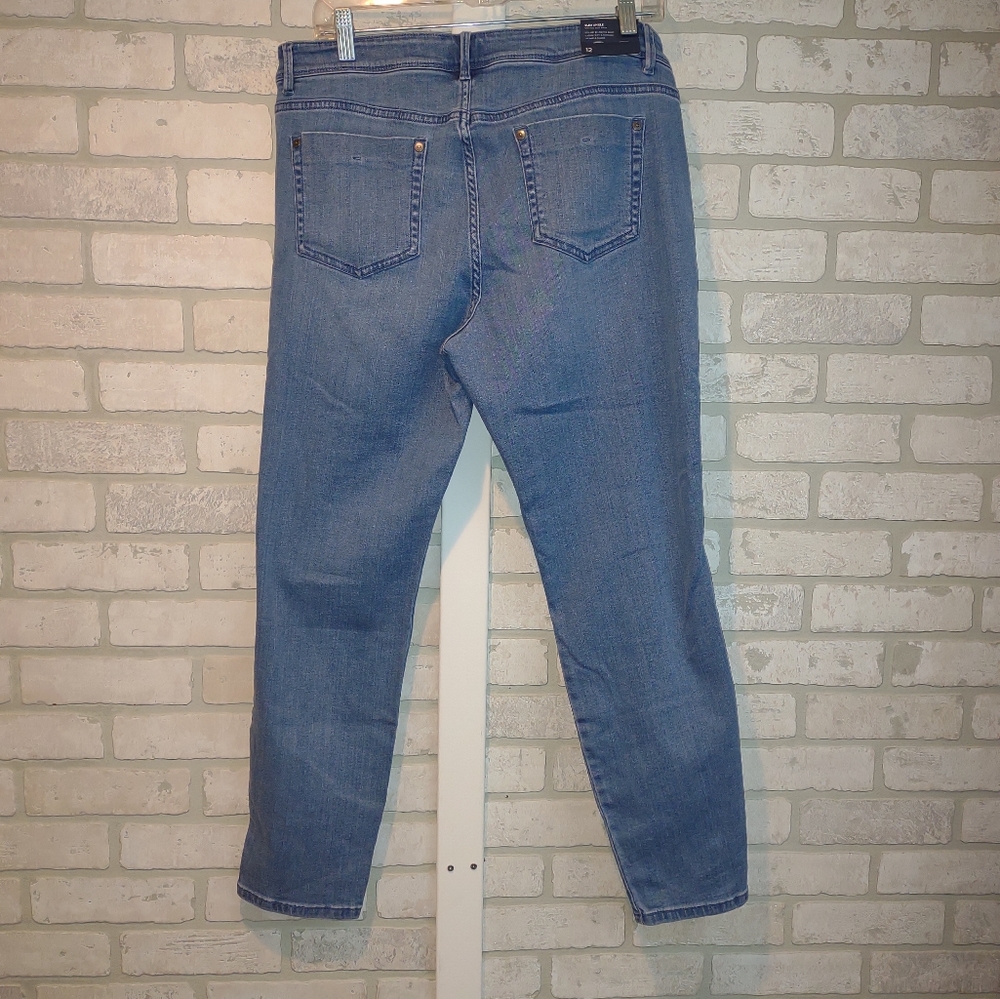 J Jill, NEW, slim ankle jeans, sz 12.